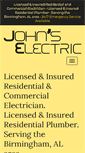 Mobile Screenshot of johnselectricservice.com